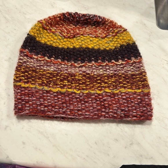 unknown Accessories - Unbranded Colorful Alpaca Knit Beanie OS